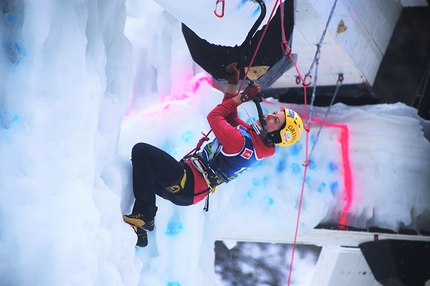 Ice Climbing World Cup 2016 Corvara - Coppa del Mondo di arrampicata su ghiaccio 2016 Corvara: Angelika Rainer