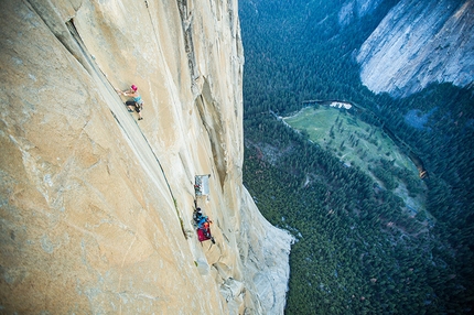 Emily Harrington climbing Golden Gate / Behind the scenes on El Capitan