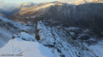 Monte Foscagno - Alpi Retiche - Catena del Pradisino - Durante la prima salita di 