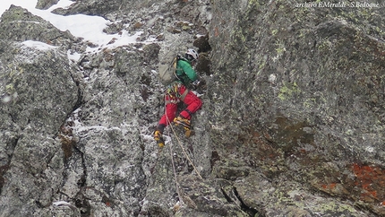 Monte Foscagno - Alpi Retiche - Catena del Pradisino - Durante la prima salita di 