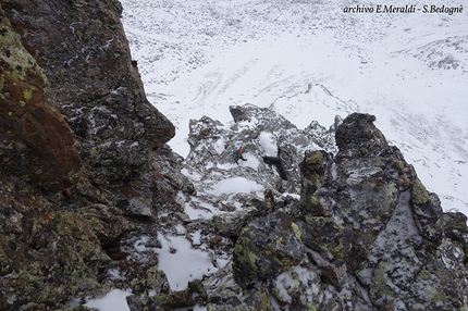 Monte Foscagno - Alpi Retiche - Catena del Pradisino - Durante la prima salita di 