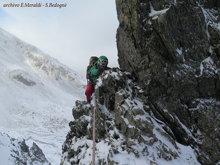 Monte Foscagno - Alpi Retiche - Catena del Pradisino - Durante la prima salita di 