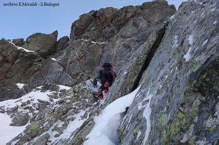 Monte Foscagno - Alpi Retiche - Catena del Pradisino - Durante la prima salita di 