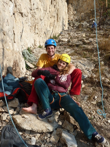 Neverending Wall, Parete Rossa Di Catteissard - Neverending Wall: festeggiamo il Cateiss Hard.