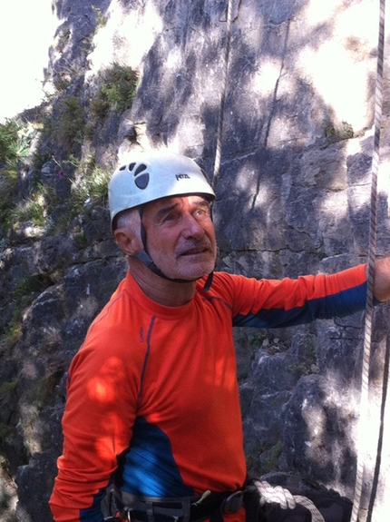 Neverending Wall, Parete Rossa Di Catteissard - Neverending Wall: Ugo Manera, 76 anni!