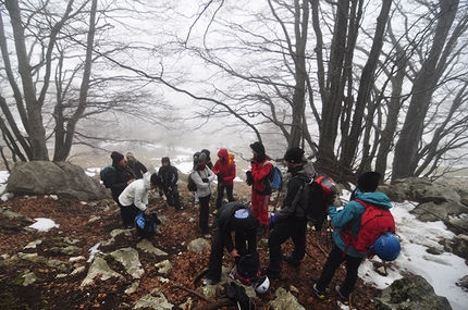 Febbre da Cavallo, Campitello Matese, Molise - Durante il meeting di drytooling Febbre da Cavallo, Campitello Matese, Molise