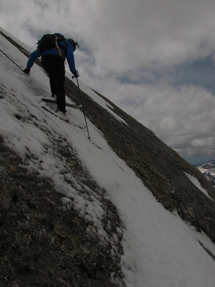 Sci Ripido e Scialpinismo. I 3000 delle Dolomiti - Cresta Ovest di Punta Penia