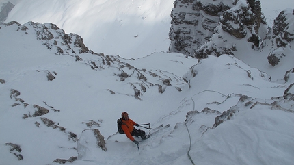 Sci Ripido e Scialpinismo. I 3000 delle Dolomiti - La sperimentale discesa dalla Cima Grande di Lavaredo, 2999m