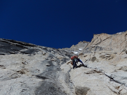 Raru valley, Himalaya, India, Anastasija Davidova, Matija Jošt - Matic - Matija Jošt - Matic at the begining of Ri Pok Te.