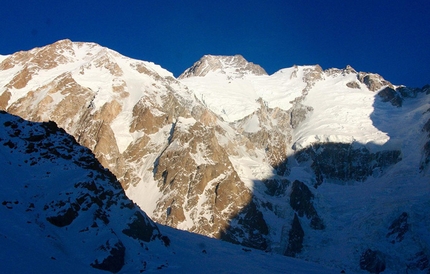 Nanga Parbat in winter, Simone Moro, Alex Txikon, Ali Sadpara, Tamara Lunger - Nanga Parbat (8126m) on 26 February 2016 when it was climbed for the first time in winter by Simone Moro, Alex Txikon and Ali Sadpara. The fourth member of the team, Tamara Lunger, stopped on the ridge just short of the summit.