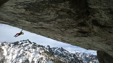 Gaetan Raymond repeats A Line Above The Sky in the Dolomites