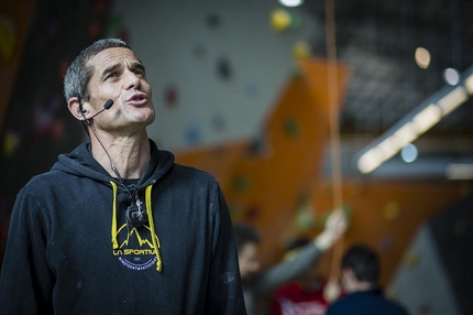 conTatto Verticale - la prima giornata italiana dell’arrampicata per non vedenti - conTatto Verticale a Milano: Pietro Dal Pra