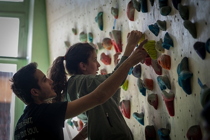 conTatto Verticale - la prima giornata italiana dell’arrampicata per non vedenti - conTatto Verticale a Roma.