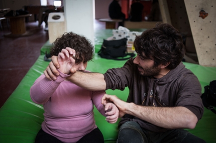 conTatto Verticale - la prima giornata italiana dell’arrampicata per non vedenti - conTatto Verticale a Roma.