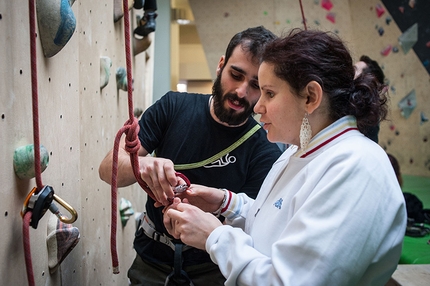 conTatto Verticale - la prima giornata italiana dell’arrampicata per non vedenti - conTatto Verticale a Roma.