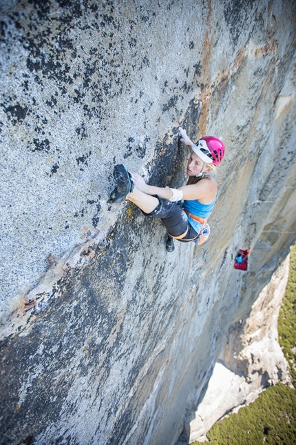 Banff Mountain Film Festival Italy 2016 - Emily Harrington repeating Golden Gate (5.13 VI) on El Capitan, Yosemite in 2015