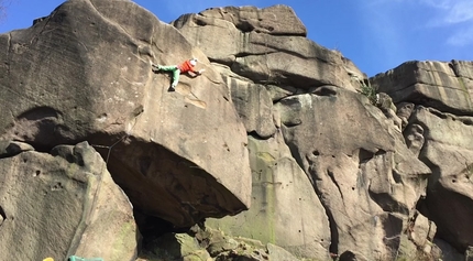 Video: Sean McColl climbing Gaia at Black Rocks