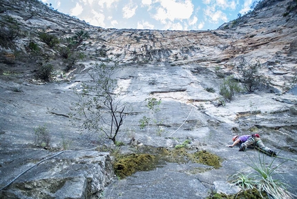 El Chaman Loco, new rock climb in Mexico by Maggioni, Marazzi and Pedeferri