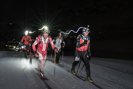 Scialpinismo: Sellaronda Ski Marathon 2016 - Durante il Sellaronda Ski Marathon 2016