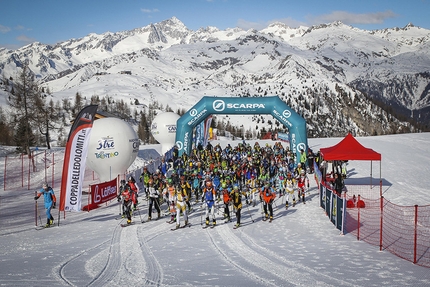 Scialpinismo: 42° Ski Alp Race Dolomiti di Brenta - Durante la 42° Ski Alp Race Dolomiti di Brenta