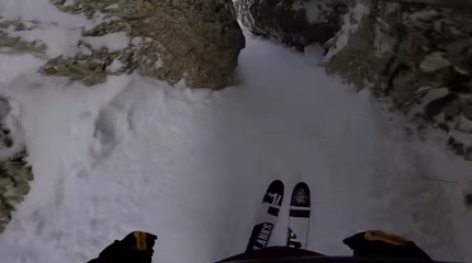 Léo Taillefer, skiing Vallèe Perdu at Val d’Isère in France