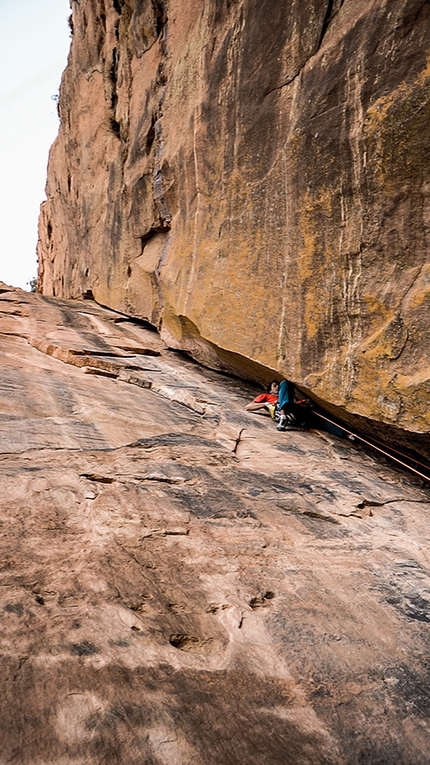 Climbing in Ethiopia, Matteo Colico, Andrea Migliano, Luca Schiera, Matteo De Zaiacomo - Matteo Colico, Andrea Migliano, Luca Schiera, Matteo De Zaiacomo rock climbing in Ethiopia