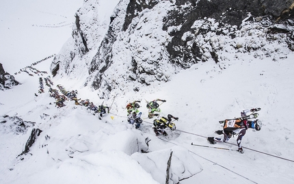 Tour du Rutor 2016, scialpinismo, Valgrisenche - Durante il Tour du Rutor 2016