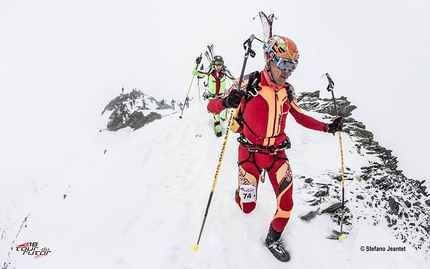 Tour du Rutor 2016, ski mountaineering, Valgrisenche - During day 2 of the Tour du Rutor 2016