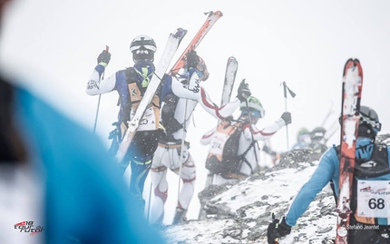 Tour du Rutor 2016, ski mountaineering, Valgrisenche - During day 2 of the Tour du Rutor 2016