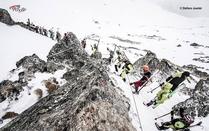 Tour du Rutor 2016, ski mountaineering, Valgrisenche - During day 2 of the Tour du Rutor 2016