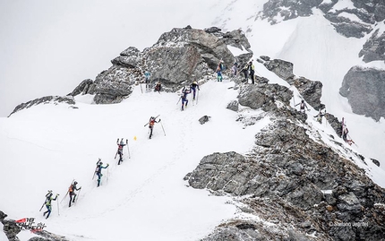 Tour du Rutor 2016, ski mountaineering, Valgrisenche - During day 2 of the Tour du Rutor 2016