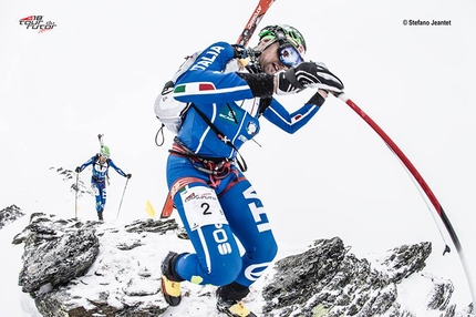 Tour du Rutor 2016, ski mountaineering, Valgrisenche - During day 2 of the Tour du Rutor 2016