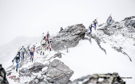 Tour du Rutor 2016, ski mountaineering, Valgrisenche - During day 2 of the Tour du Rutor 2016