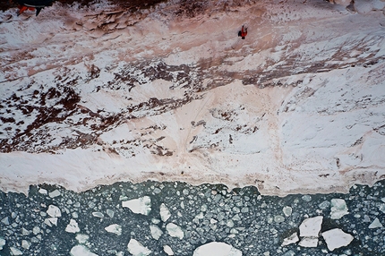 Hard new mixed climb at Percé, Canada by Carl Darveau and Jean-François Girard