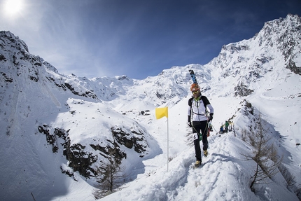 Scialpinsimo: Monte Rosa Ski Raid - Durante il primo Monte Rosa Ski Raid il 10/04/2016