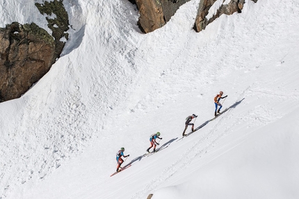 Ski mountaineering: Monte Rosa Ski Raid - During the first Monte Rosa Ski Raid on 10/04/2016