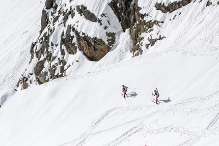 Scialpinsimo: Monte Rosa Ski Raid - Durante il primo Monte Rosa Ski Raid il 10/04/2016