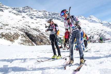 Scialpinsimo: Monte Rosa Ski Raid - Durante il primo Monte Rosa Ski Raid il 10/04/2016