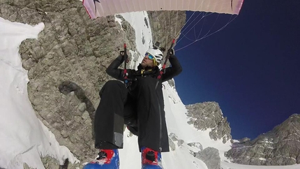 Brenta Dolomites Vallazza speed riding by Luca Tamburini