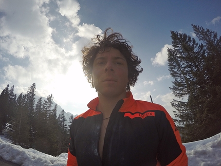 Fabian Buhl, Wetterbockwand - Il climber tedesco Fabian Buhl nato il 02/11/1990