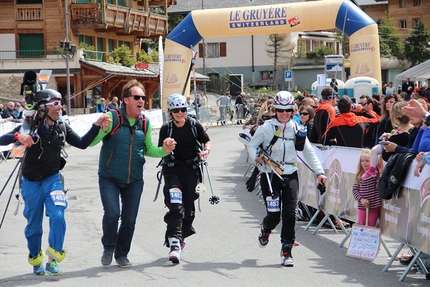 Patrouille des Glaciers 2016, ski mountaineering, Zermatt, Verbier - During the Patrouille des Glaciers 2016 ski mountaineering competition