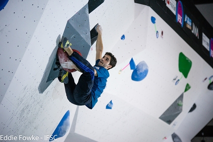 Bouldering World Cup 2016 - During the second stage of the Bouldering World Cup 2016 at Kazo in Japan