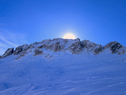 Alpinismo: Monte Gallinola - Via Canale di Estrema Destra, Monte Gallinola