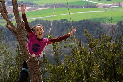 Kajsa Rosén and her perfect climbing state of mind at Oliana