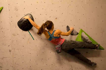 Kajsa Rosén, arrampicata sportiva - Kajsa Rosén si aggiudica il titolo di Campionessa Svedese Boulder