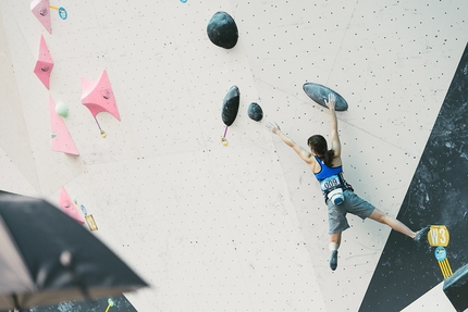Bouldering World Cup 2016, Chongqing - During the third stage of the Bouldering World Cup 2016 at Chongqing, China