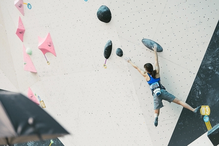 Coppa del Mondo Boulder 2016, Chongqing - Durante la terza tappa della Coppa del Mondo Boulder 2016 a Chongqing in Cina