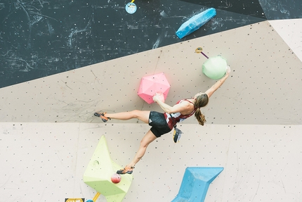 Bouldering World Cup 2016, Chongqing - During the third stage of the Bouldering World Cup 2016 at Chongqing, China