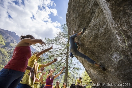 Melloblocco 2016 - day 2. Social climbing