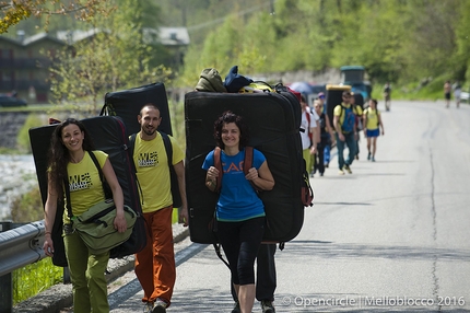 Melloblocco 2016 - day 3. Climbing Karma